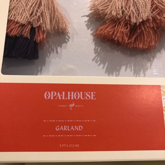 OpalHouse Decorative Boho Tasseled Garland NEW - Picture 3 of 5